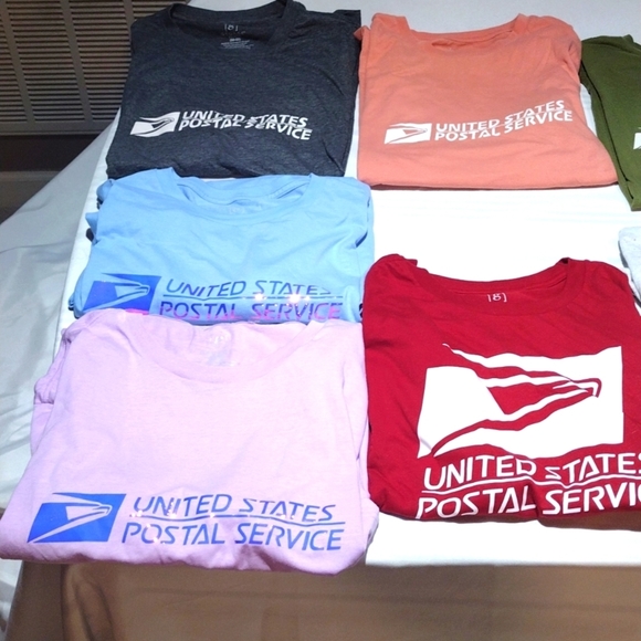 Comfort Colors Tops - Huge LOT OF XXL 2XL  18 TOTAL USPS SHIRTS. 8 TEE SHIRTS AND 10 TANK TOPS